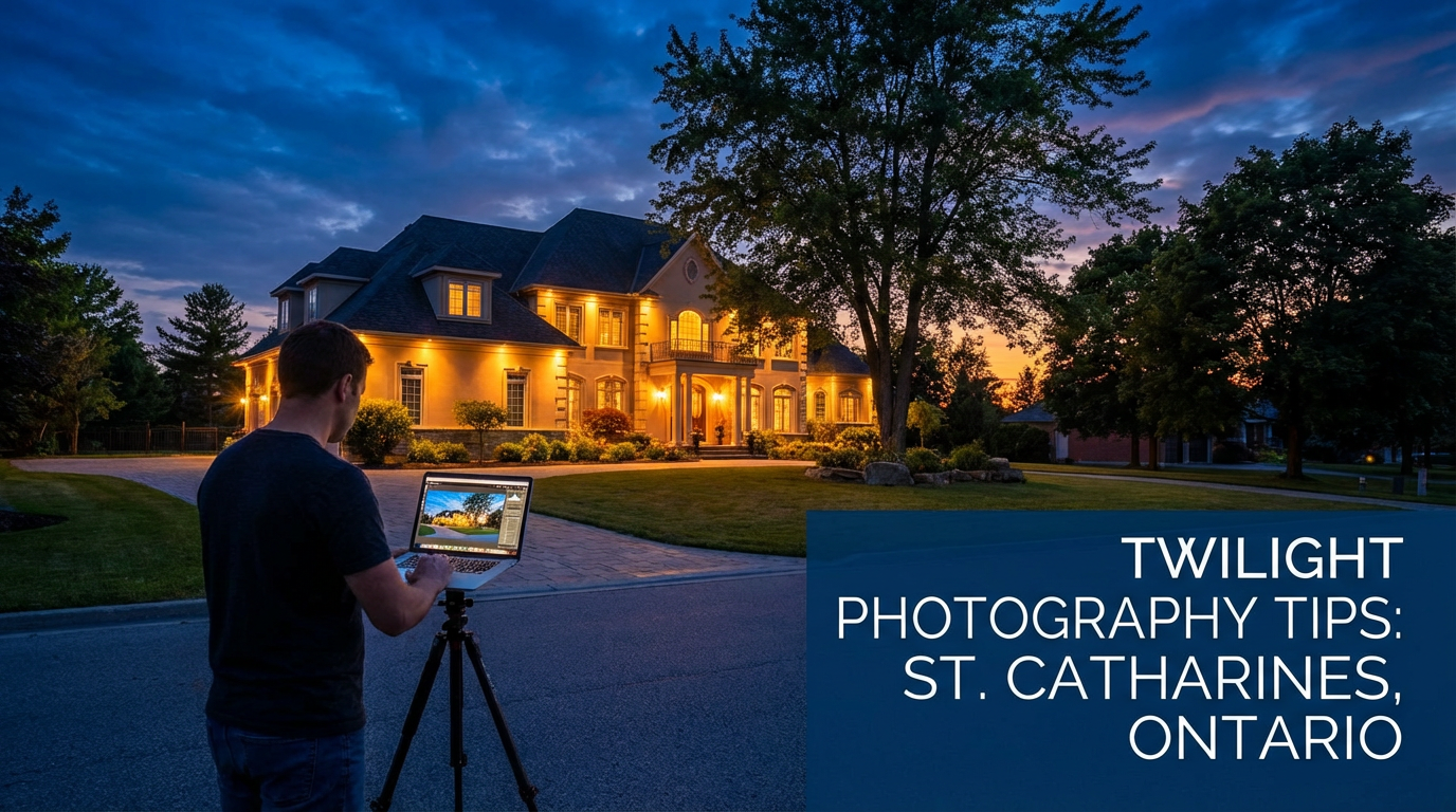 Twilight Photography Tips - St. Catharines real estate photography by Estate Shutter