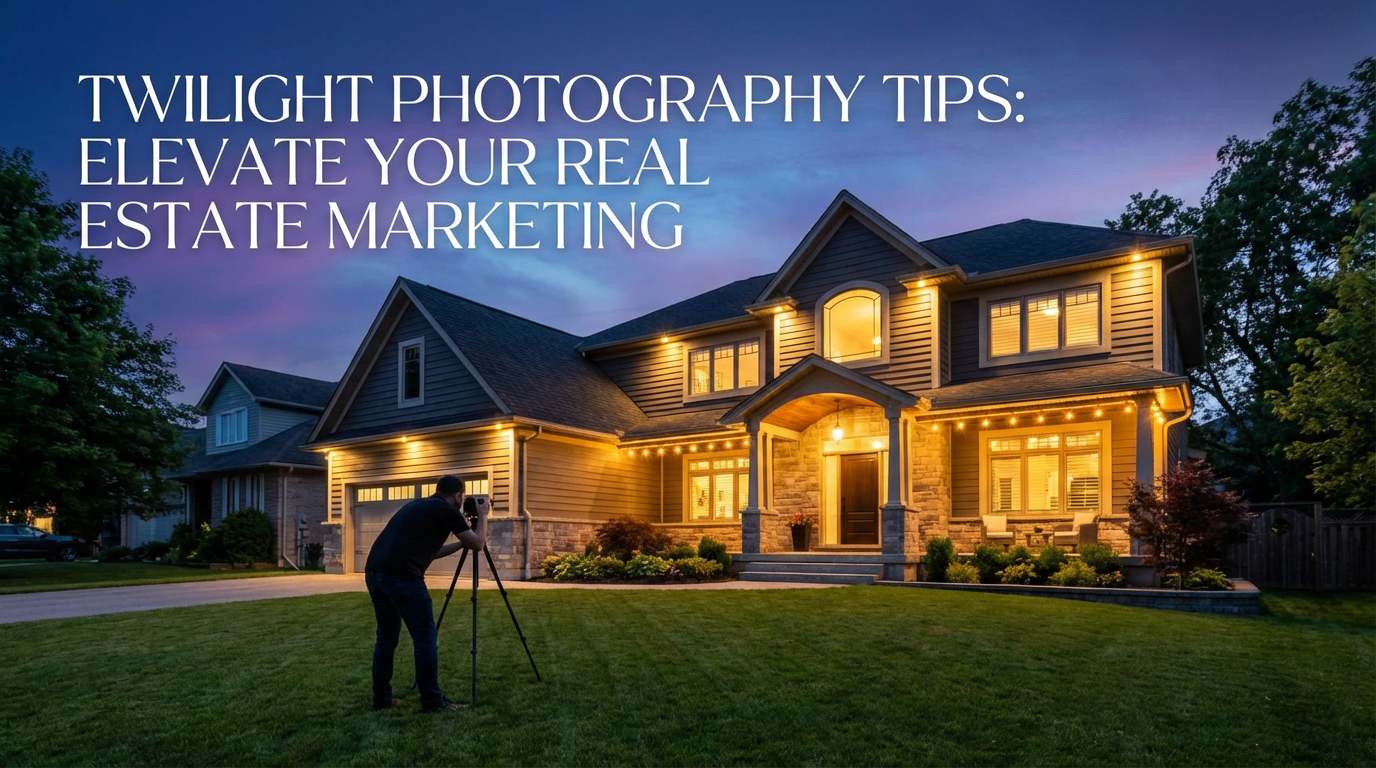 Twilight Photography Tips - Cambridge real estate photography by Estate Shutter